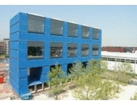 Palazzine con container building