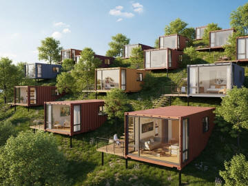container abitativi campeggio bungalow 